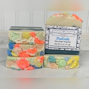 Summer soap, fun soap, decorative soap bar